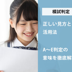 模試判定の正しい見方と活用法｜A～E判定の意味を徹底解説